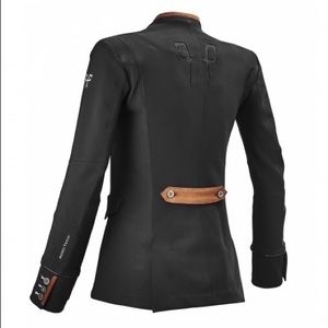 STUNNING Horse Pilot Show Coat sz 32 Black brown